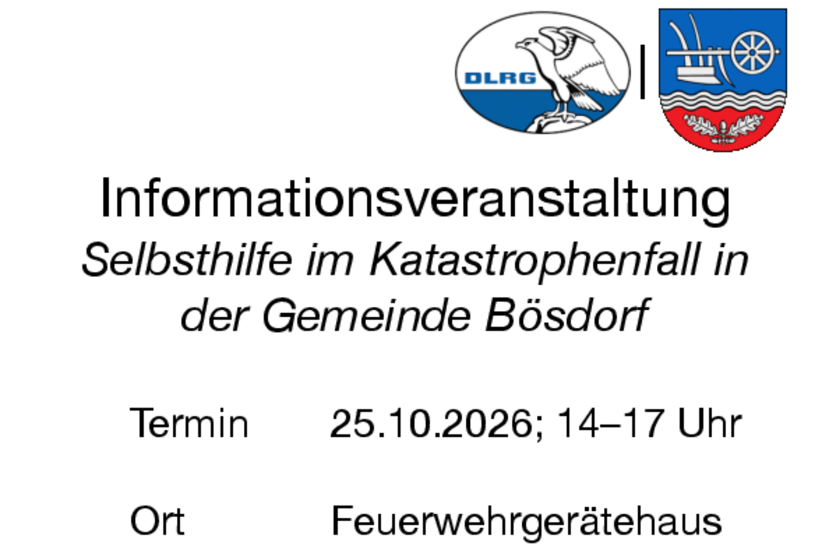 Einladung Informationsveranstaltung